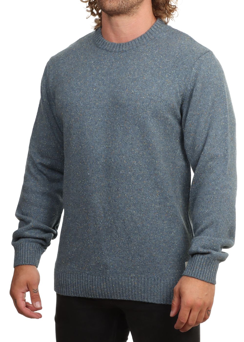 Quiksilver Slow Song Neppy Sweater Ashley Blue