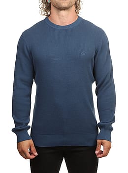 Quiksilver Waffle Sweater Dark Denim
