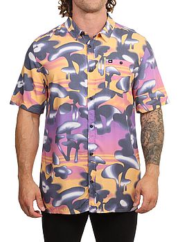 Quiksilver Safe Paradise Shirt Vintage Violet