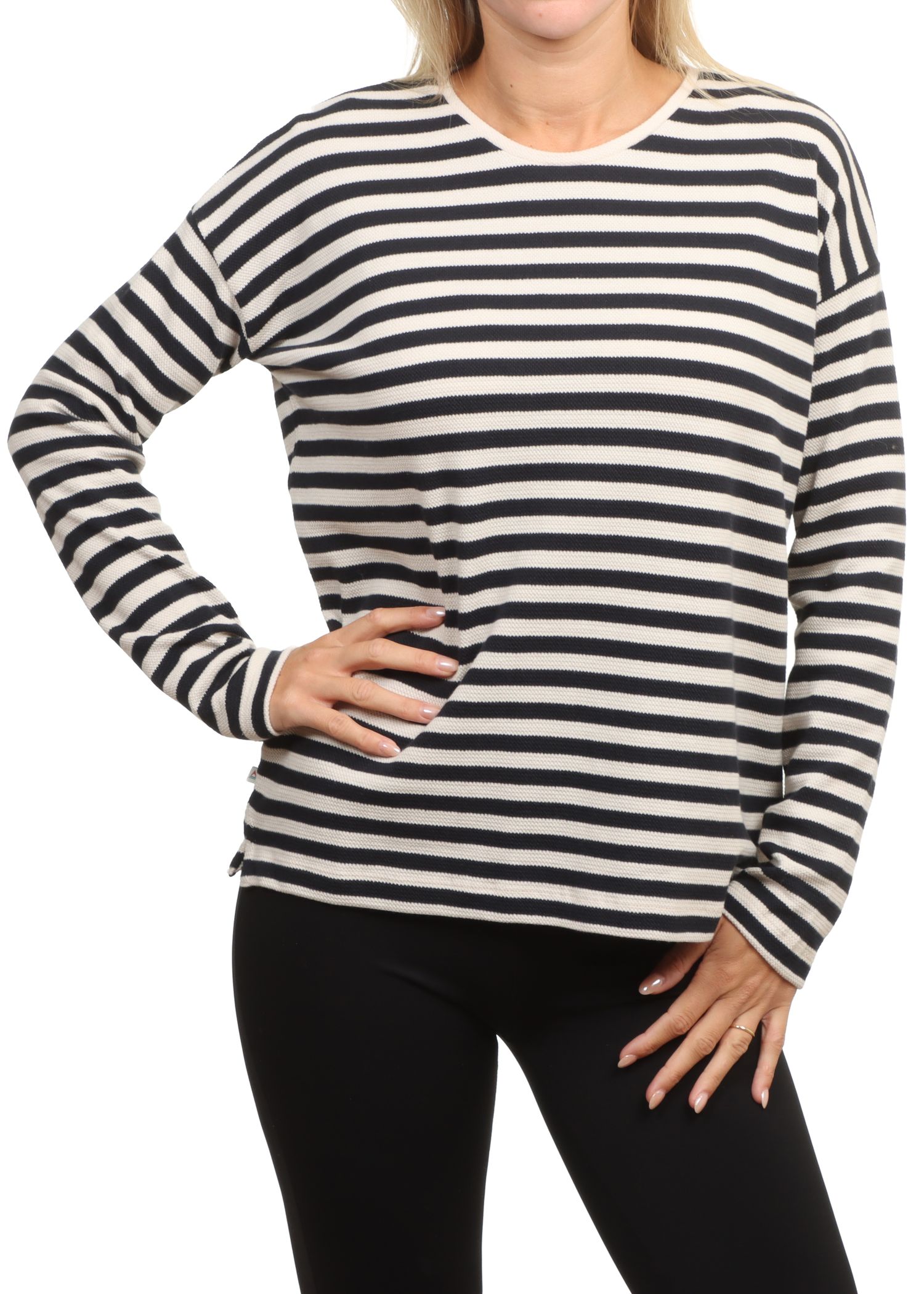 Passenger Panorama Striped Long Sleeve Navy