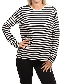 Passenger Panorama Striped Long Sleeve Navy