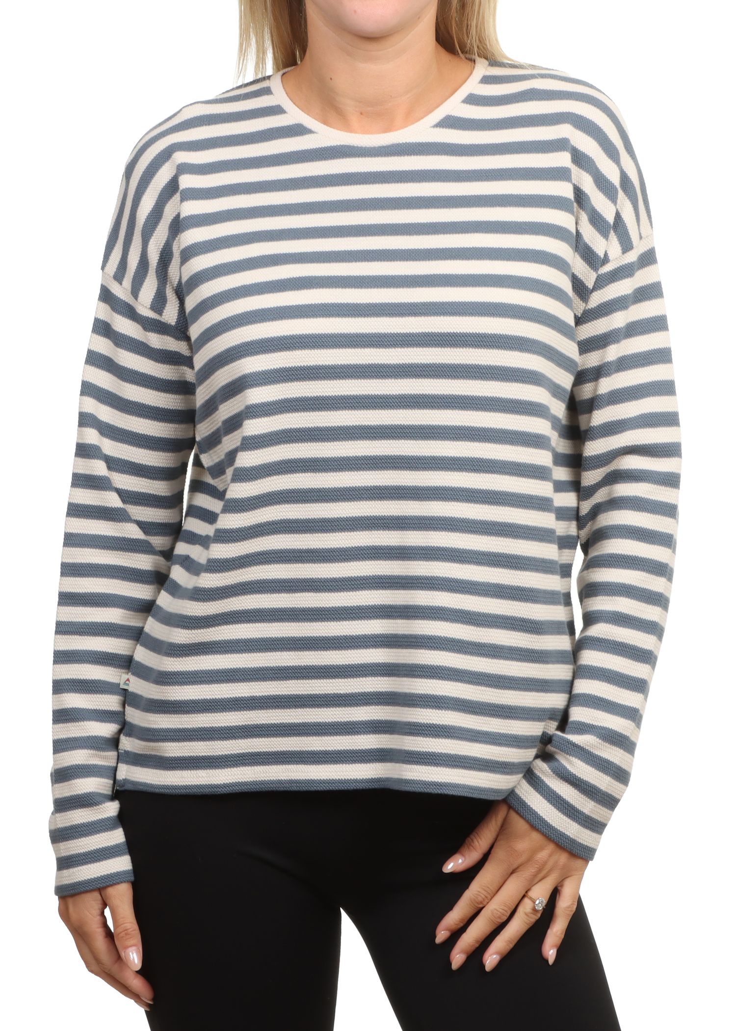 Passenger Panorama Striped Long Sleeve Blue