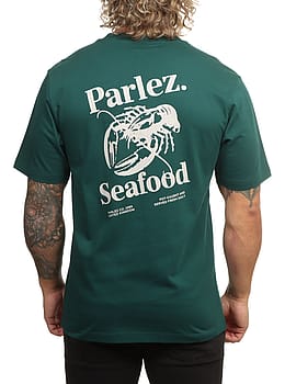 Parlez Slip Tee Deep Green