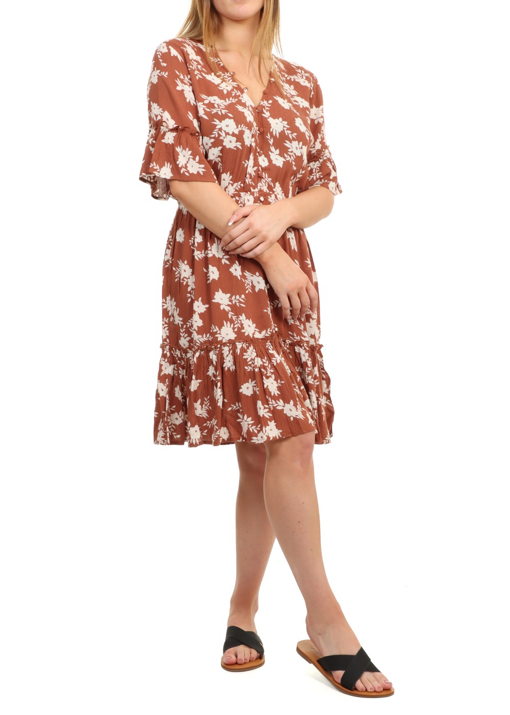 Billabong Love Game Dress Chocolate