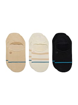 Stance Necessity 3 Pack No Show Socks Multi