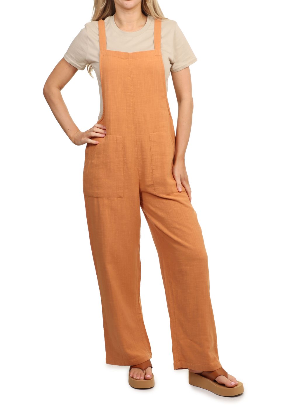 Billabong Pacific Time Jumpsuit Toffee