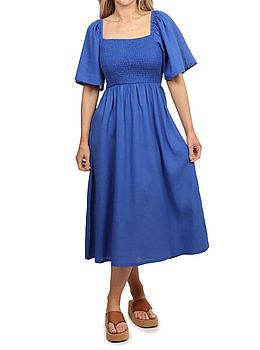 Roxy Isla Morning Dress Dazzling Blue