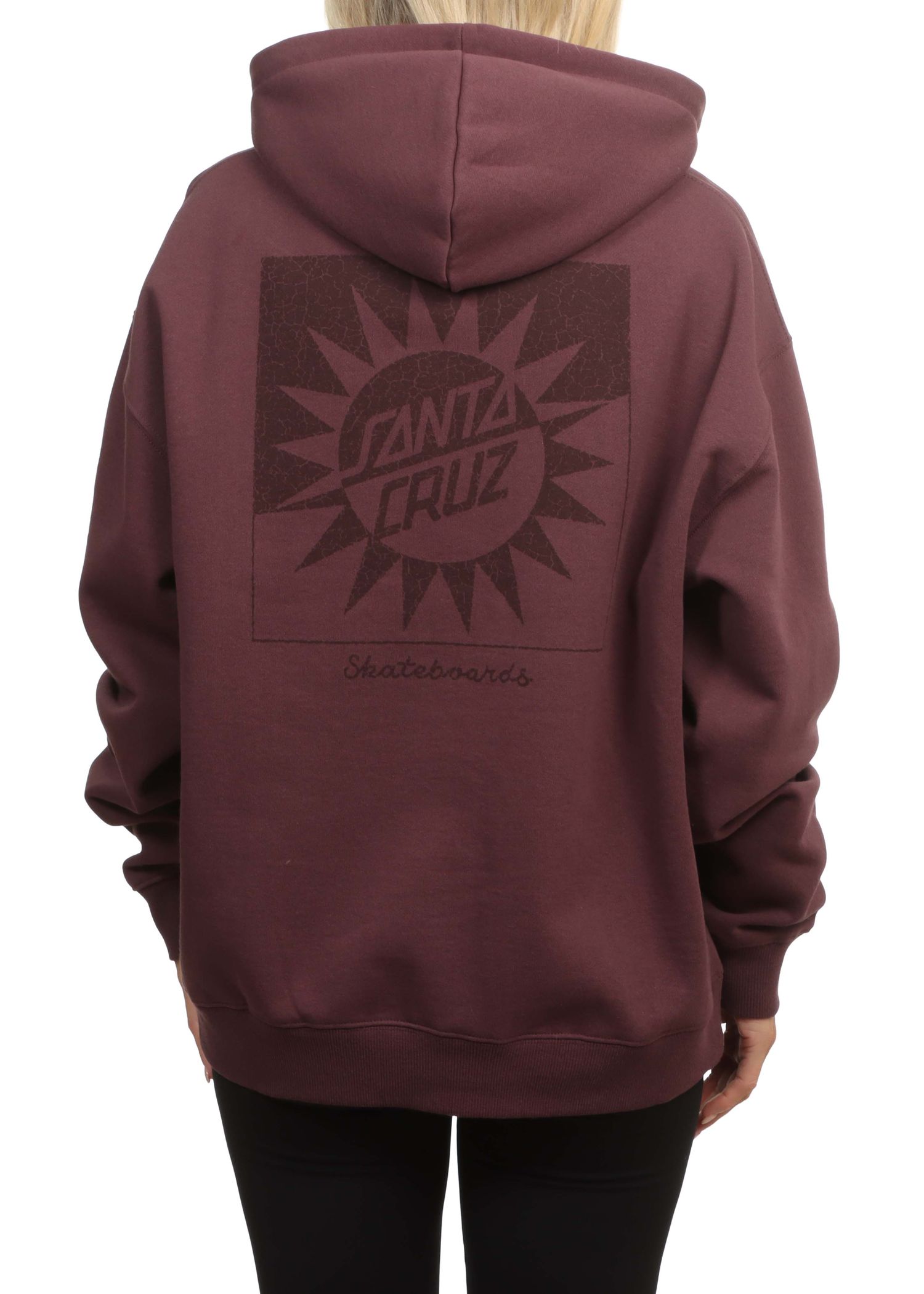 Santa Cruz Sun Up Dot Hoodie Cocoa Powder