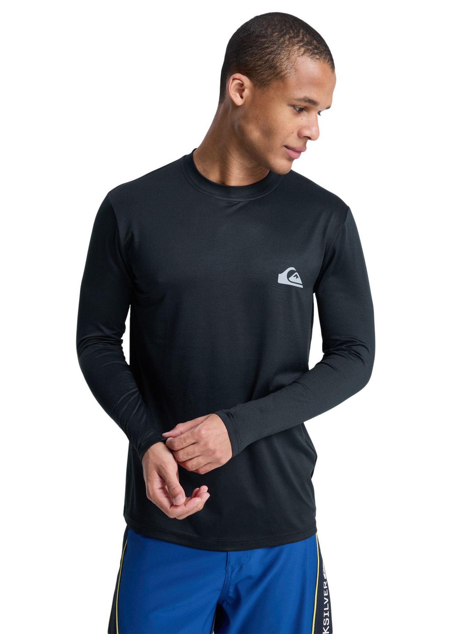 Quiksilver Everyday Long Sleeve Surf Tee Black
