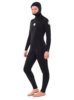 Ripcurl Ladies Dawn Patrol 5/4 CZ Hooded Wetsuit