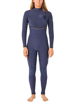 Ripcurl Ladies E-Bomb 4/3 Zip Free Wetsuit Slate