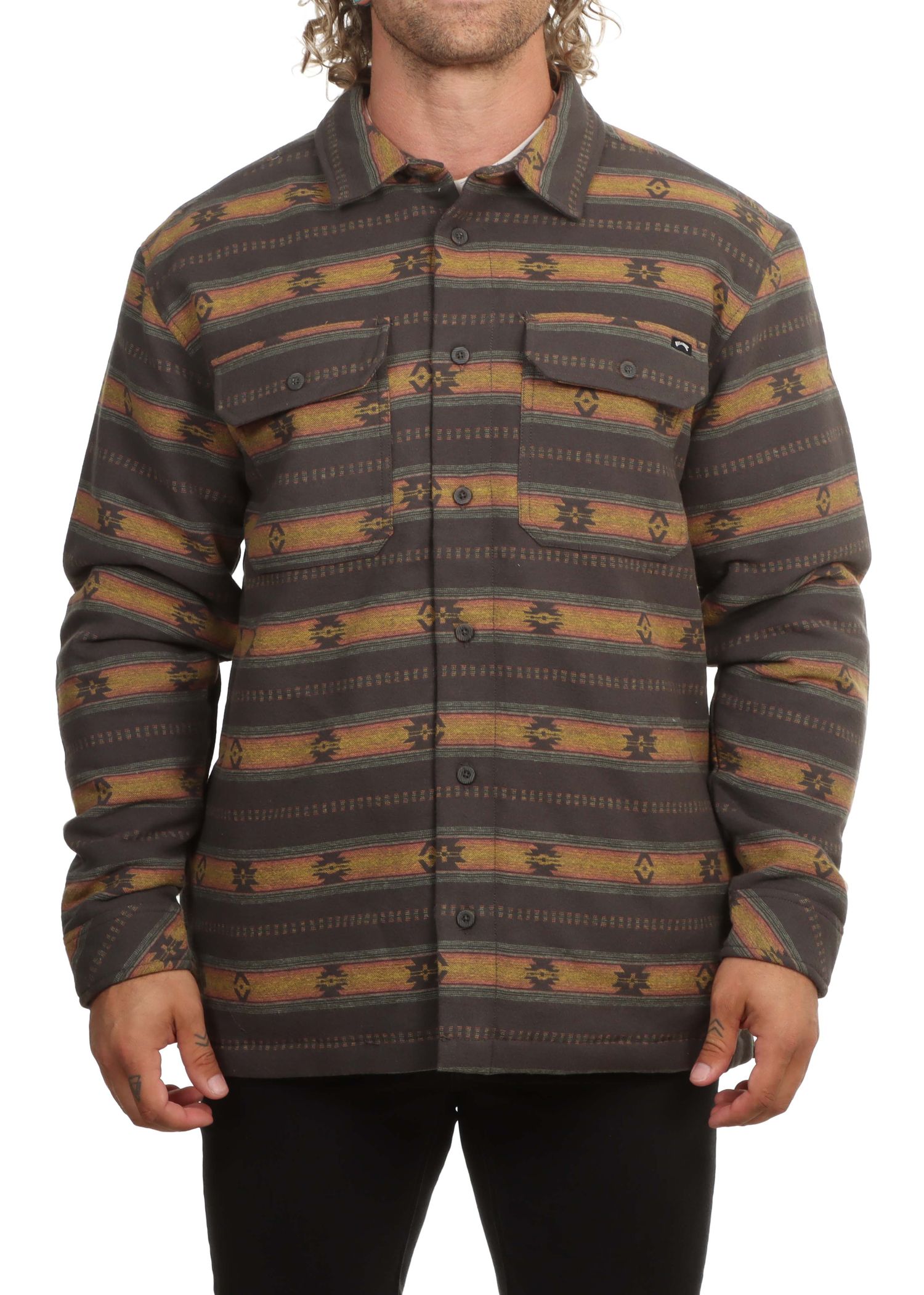 Billabong Offshore Lined Overshirt Raven