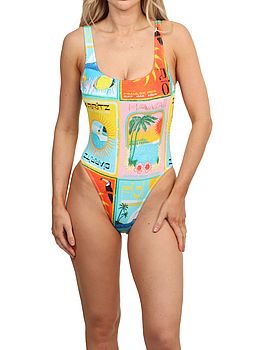 Roxy Atlas One Piece Swimsuit Skyway