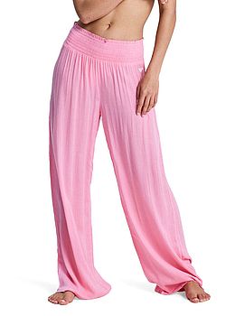 Roxy Along The Sunset Trousers Plumeria