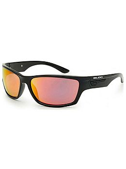 Bloc Bail Sunglasses Shiny Red Mirror