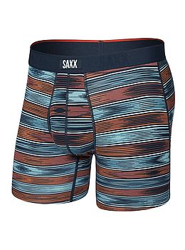 Saxx Vibe Xtra Soft Boxer Briefs Ikat Stripe