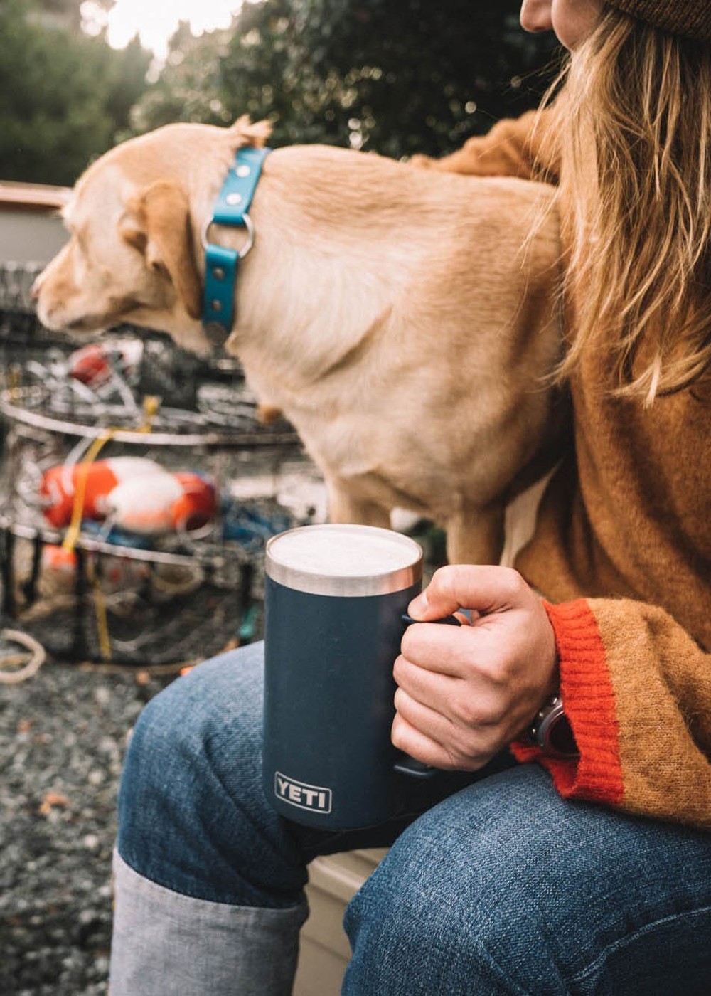 Yeti Rambler 24oz Mug Stainless Steel