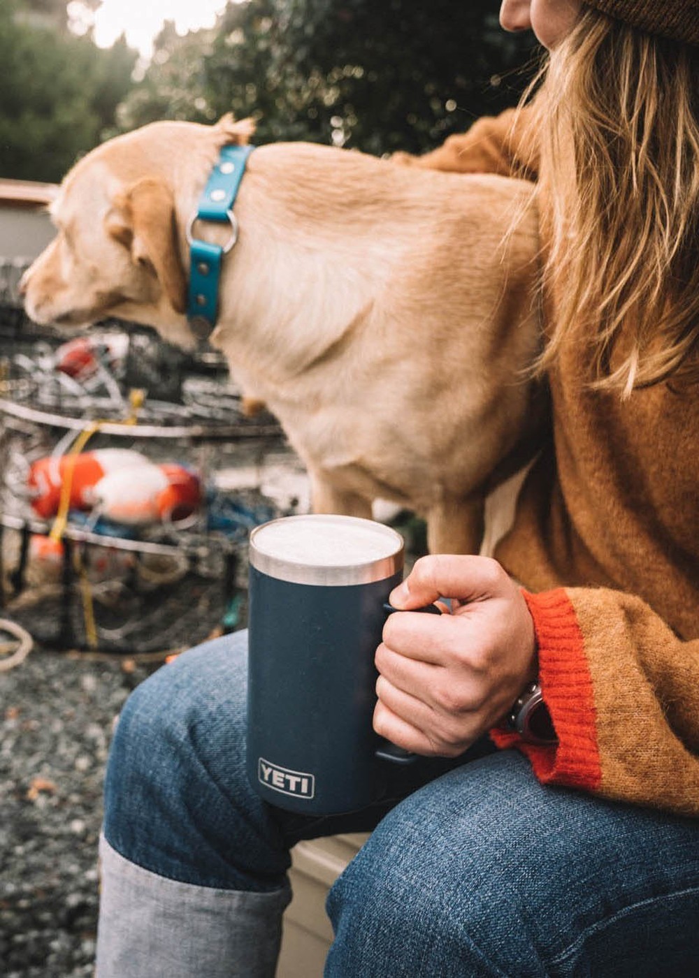 Yeti Rambler 24oz Mug Black
