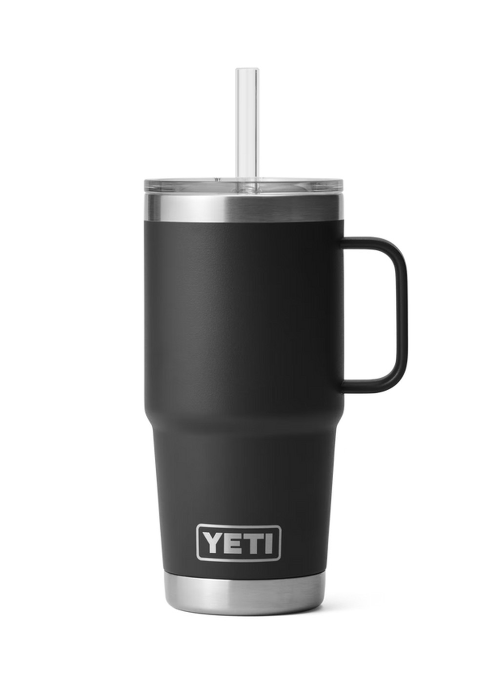 Yeti Rambler 25oz Straw Mug Black
