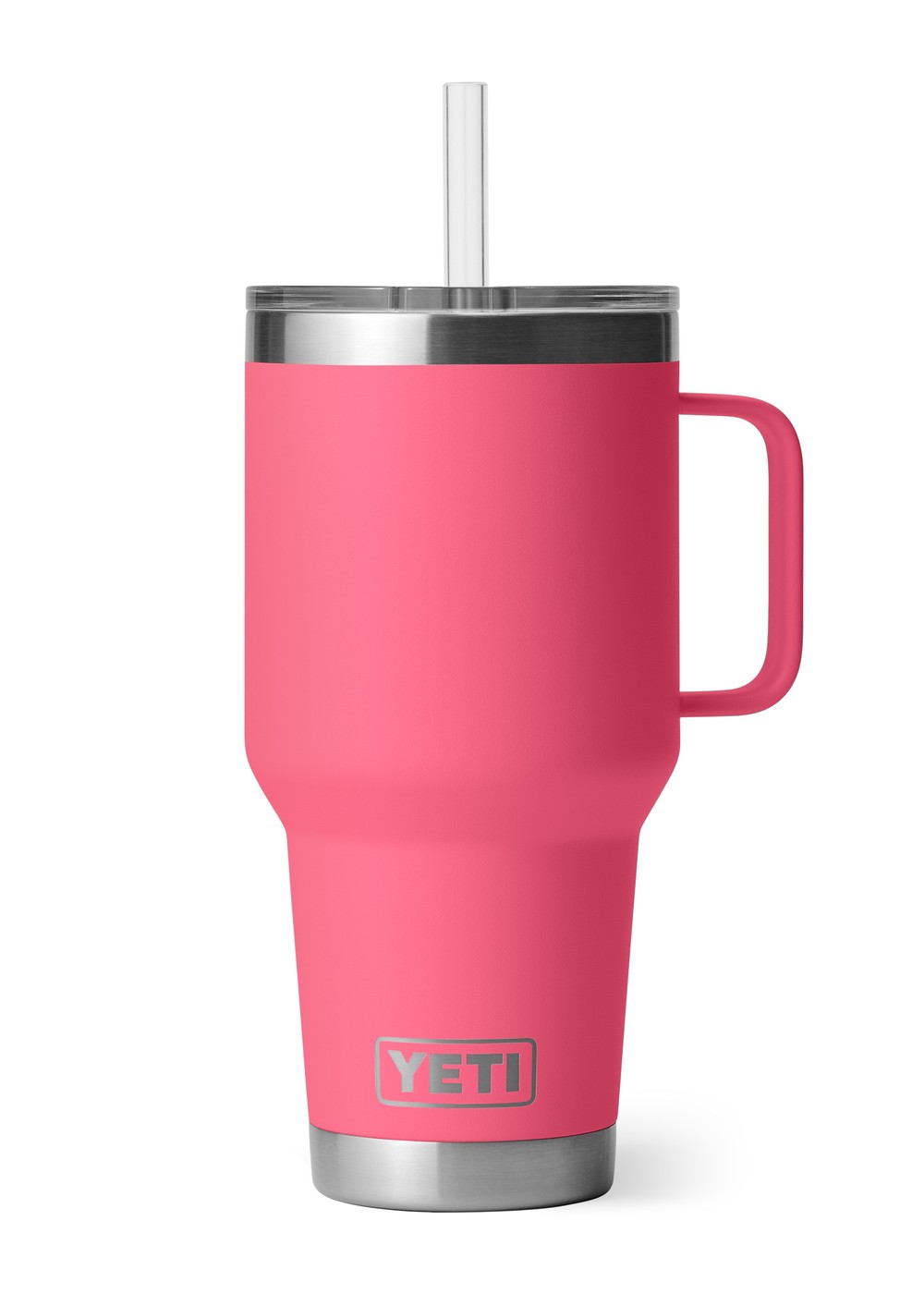 Yeti Rambler 35oz Straw Mug Tropical Pink