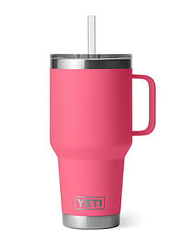 Yeti Rambler 35oz Straw Mug Tropical Pink