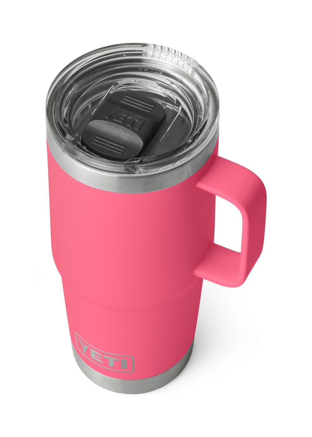 Yeti Rambler 20oz Travel Mug Tropical Pink