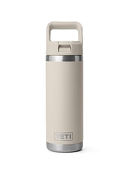 Yeti Rambler 18oz Colour Straw Bottle Cape Taupe