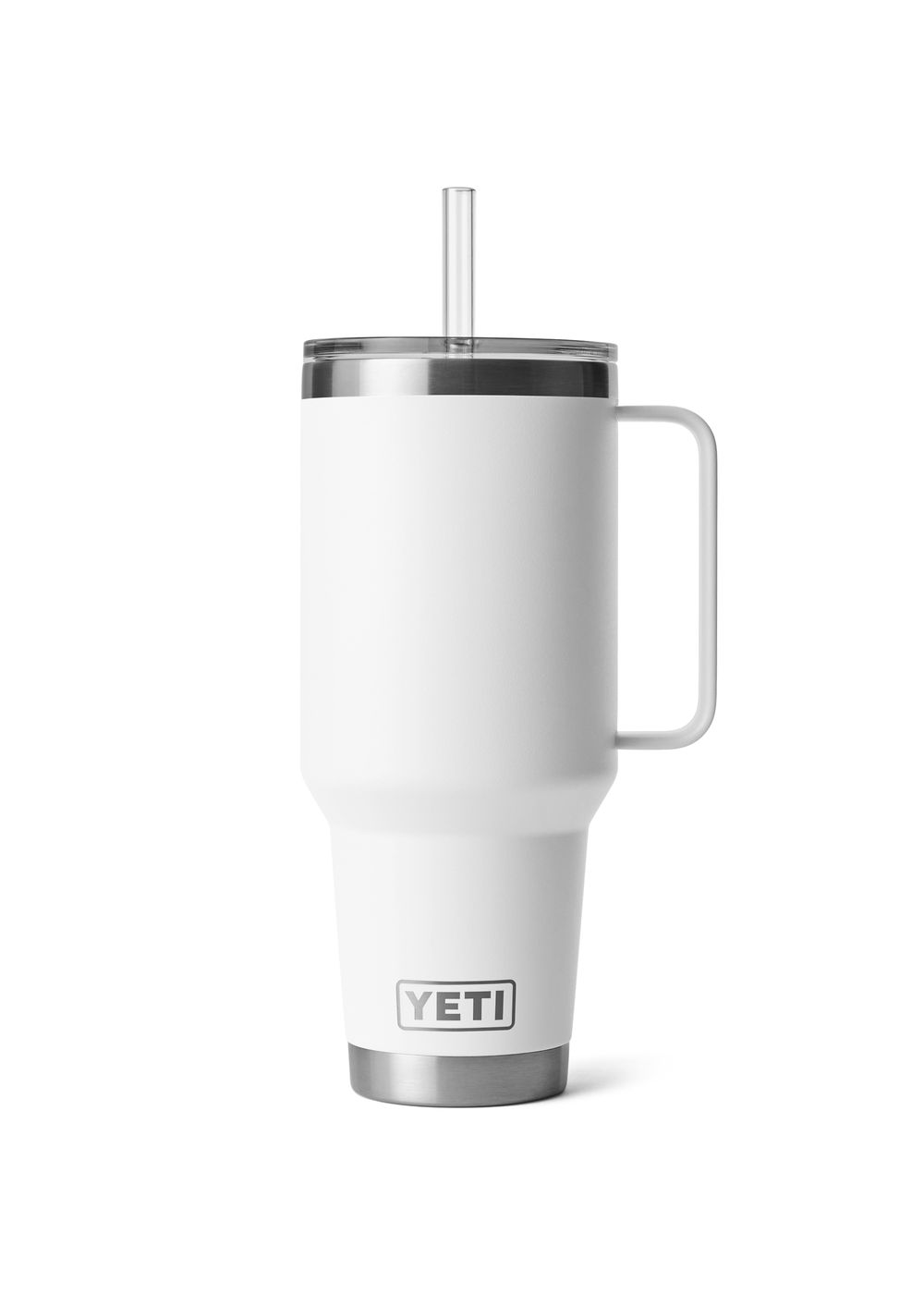 Yeti Rambler 42oz Straw Mug White