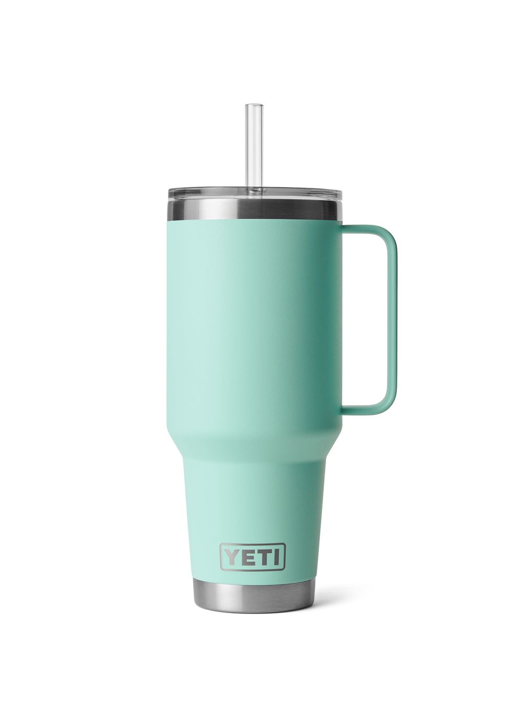 Yeti Rambler 42oz Straw Mug Seafoam