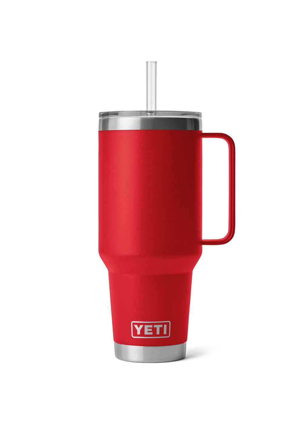 Yeti Rambler 42oz Straw Mug Rescue Red