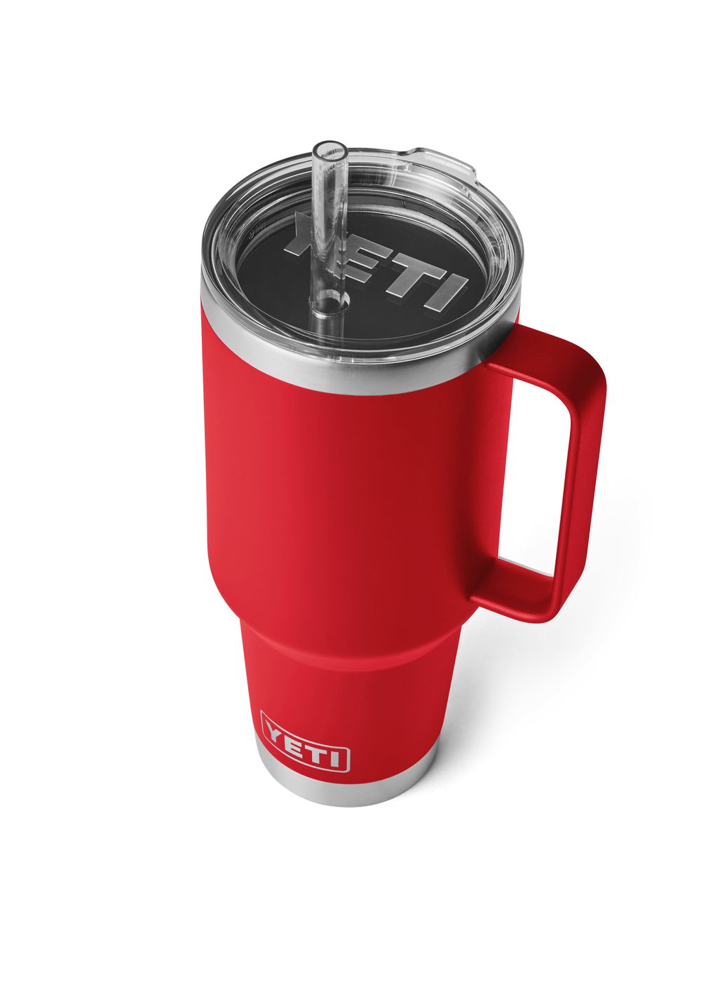 Yeti Rambler 42oz Straw Mug Rescue Red