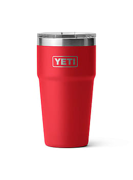 Yeti Rambler 20oz Stackable Cup Rescue Red