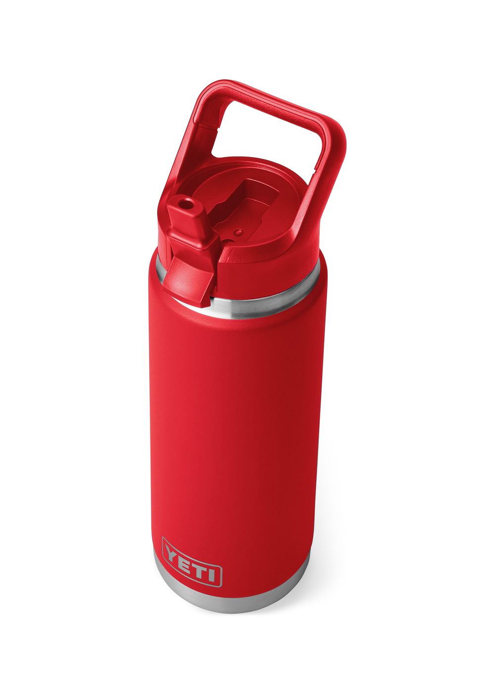 Yeti Rambler 26oz Colour Straw Bottle Rescue Red