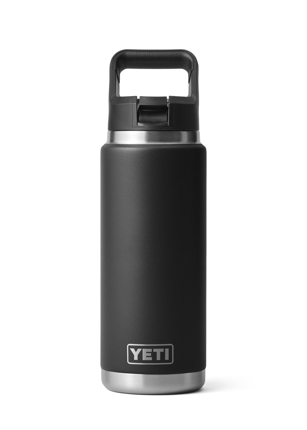 Yeti Rambler 26oz Straw Bottle Black