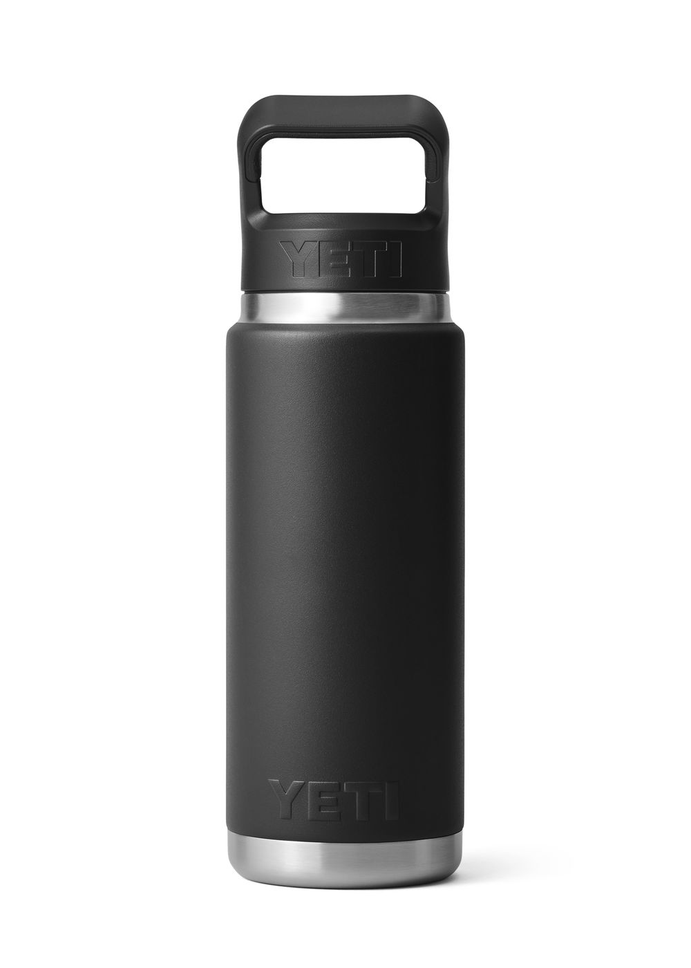 Yeti Rambler 26oz Straw Bottle Black