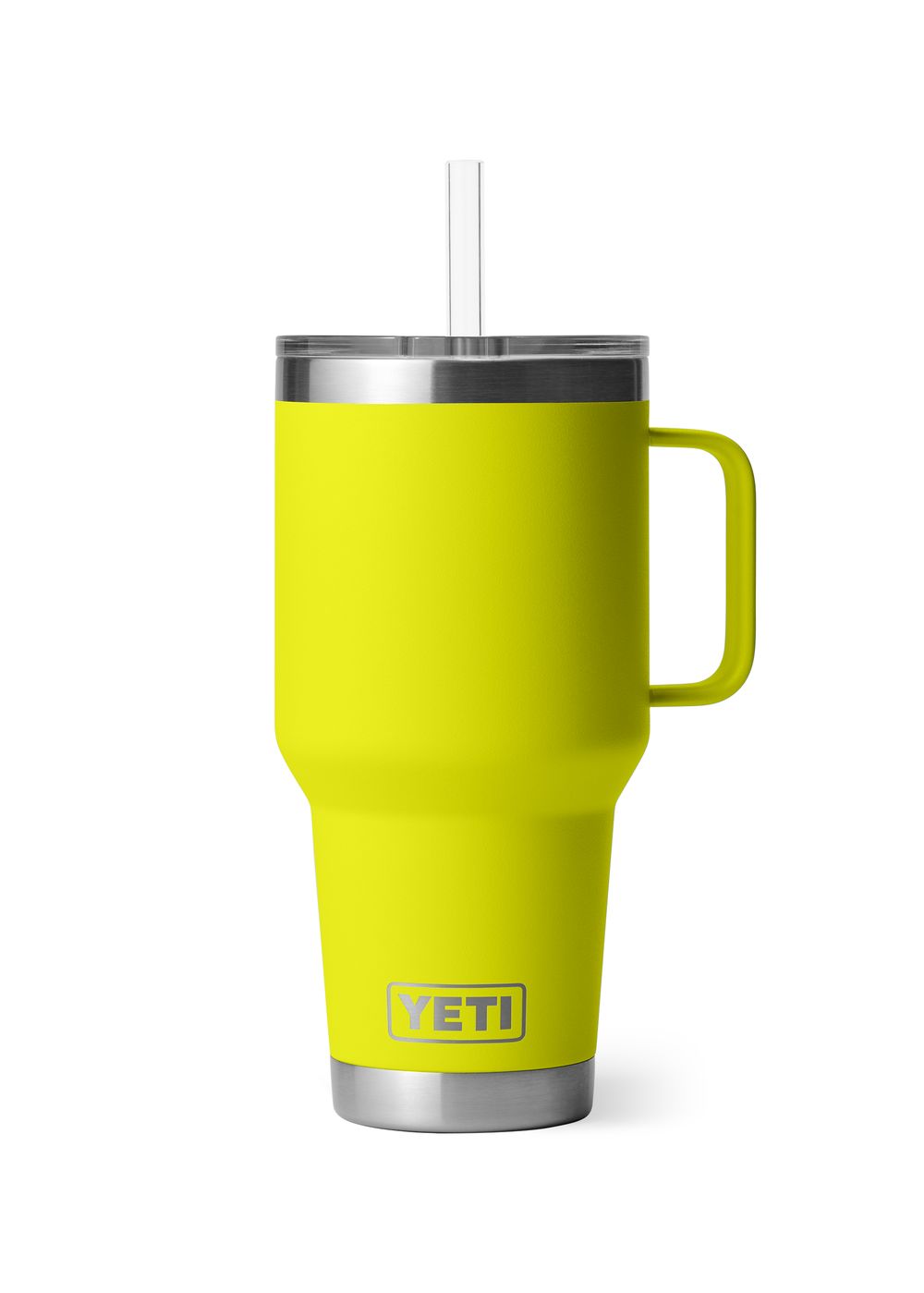 Yeti Rambler 35oz Straw Mug Firefly Yellow