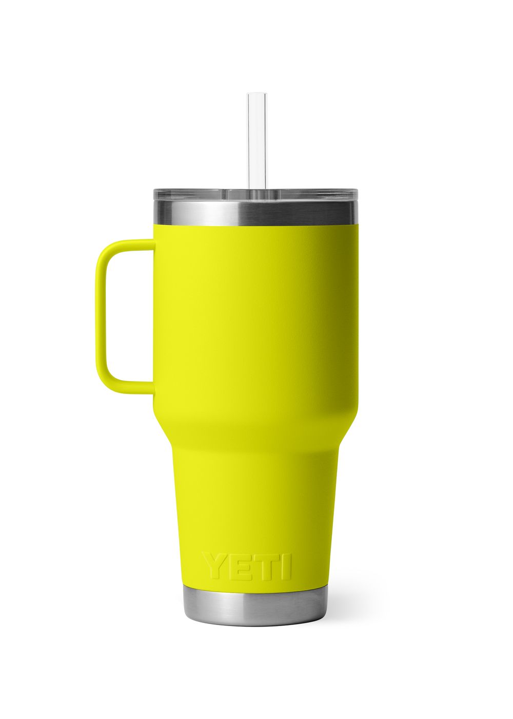Yeti Rambler 35oz Straw Mug Firefly Yellow