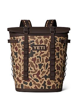Yeti Hopper M20 Soft Cooler Backpack Wetlands Camo