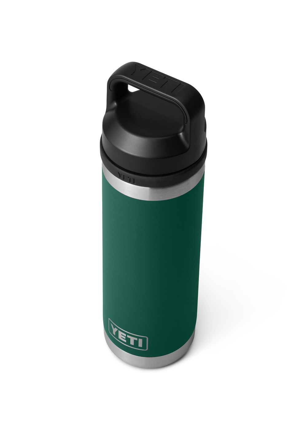 Yeti Rambler 18oz Bottle Black Forest Green