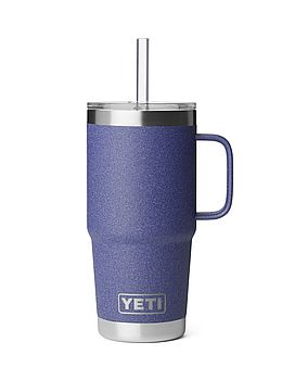 Yeti Rambler 25oz Straw Mug Moon Dust