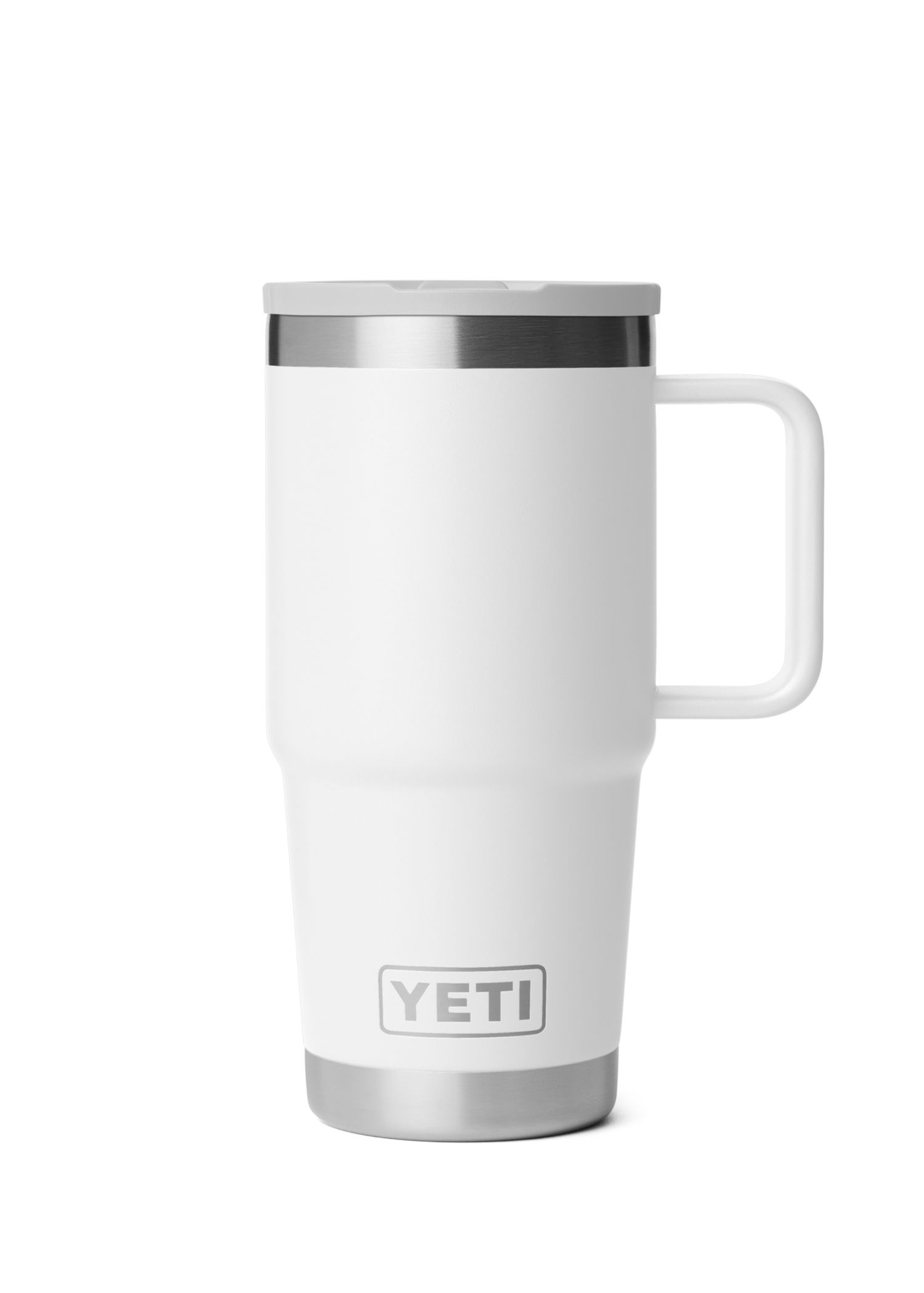 Yeti Rambler 20oz Travel Straw Mug White