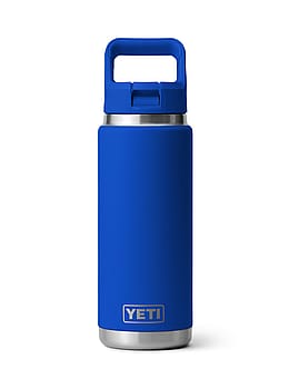 Yeti Rambler 26oz Colour Straw Bottle Royal Blue