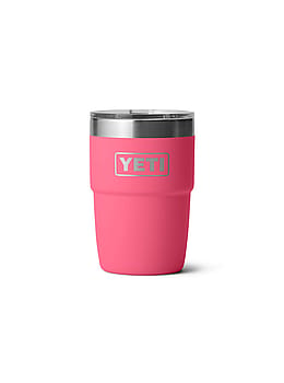Yeti Rambler 8oz Ceramic Lined Stackable Cup Tropical Pink