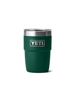Yeti Rambler 8oz Stackable Cup Black Forest Green