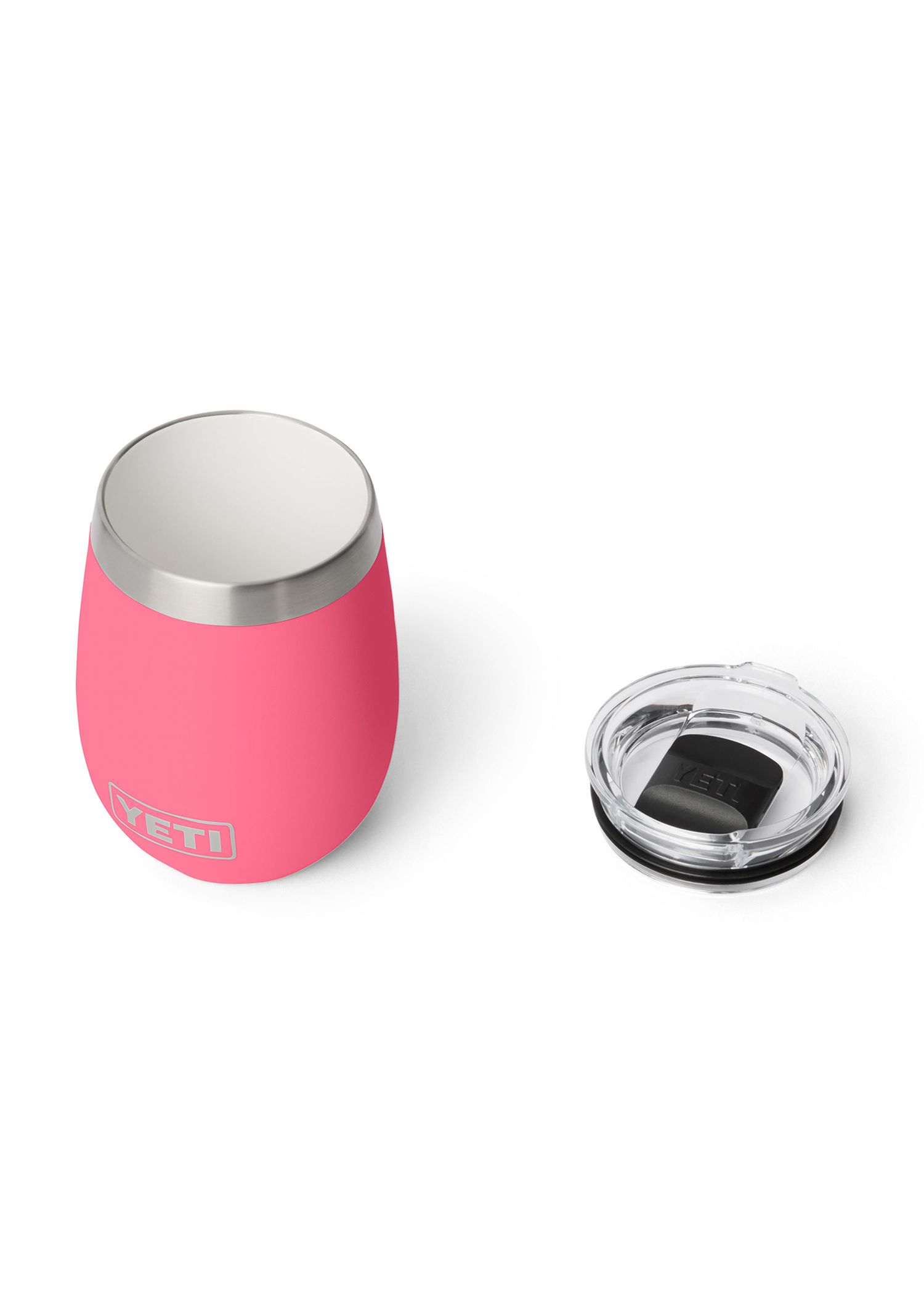 Yeti Rambler 10oz Ceramic Lined Wine Tumbler Tropical Pink