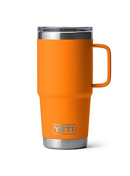 Yeti Rambler 20oz Travel Mug King Crab Orange