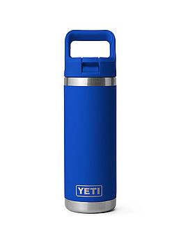 Yeti Rambler 18oz Colour Straw Bottle Royal Blue