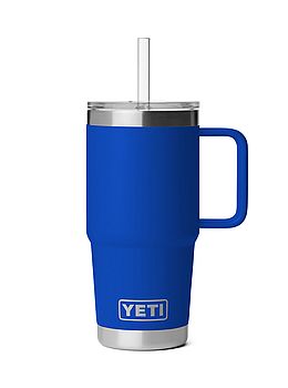 Yeti Rambler 25oz Straw Mug Royal Blue