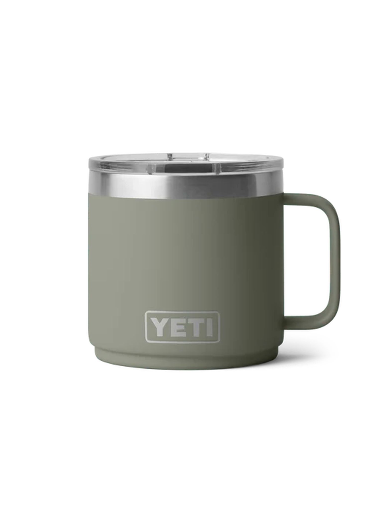 Yeti Rambler 14oz Ceramic Lined Mug Pampa Green