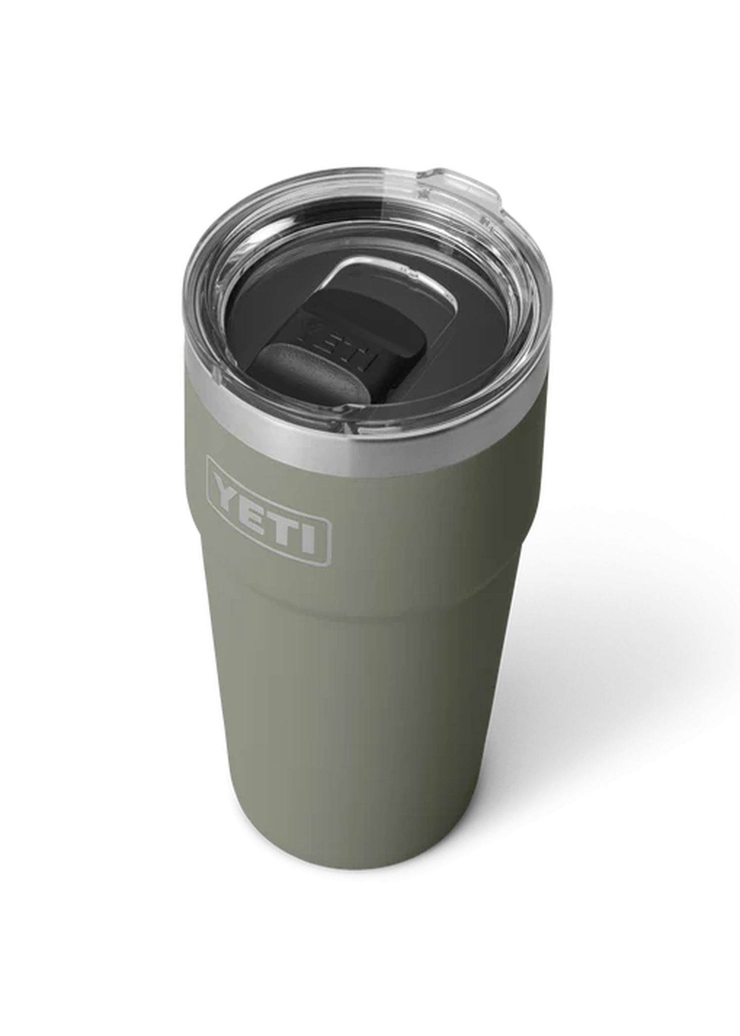 Yeti Rambler 20oz Stackable Cup Pampa Green
